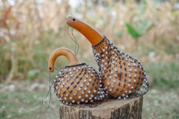 Calabash Ndonga or Mayanga Musical Instrument
