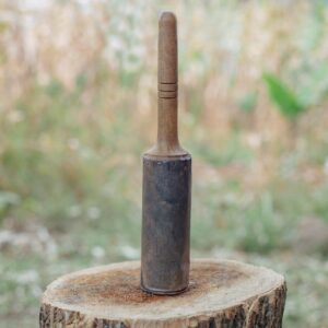 Tin Rattle Mayanga or Chechemeko Musical Instrument