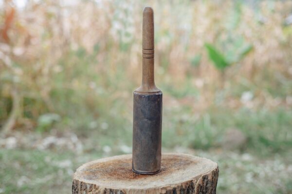 Tin Rattle Mayanga or Chechemeko Musical Instrument